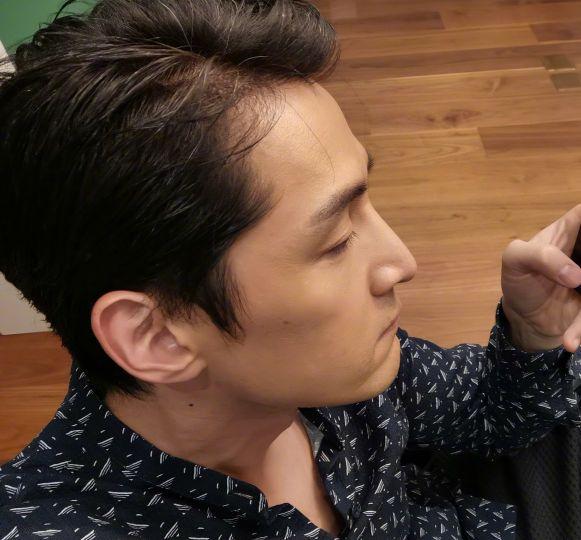 胡歌绅士大背头图片,胡歌最近的寸头造型