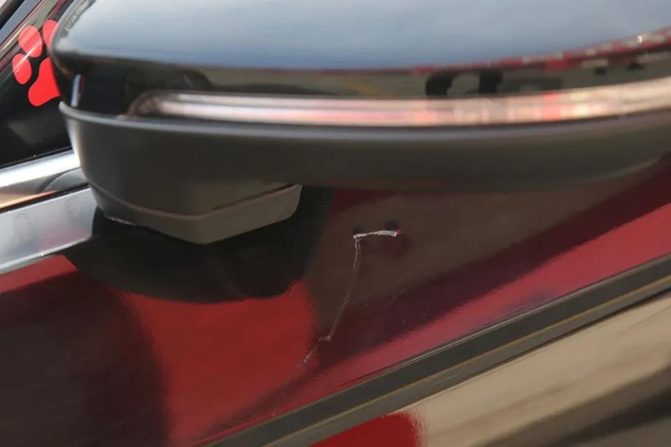 大众原厂车漆爆漆,大众汽车补漆靠谱吗