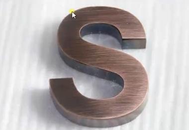 3dmax利用Vray调节仿古铜不锈钢材质参数