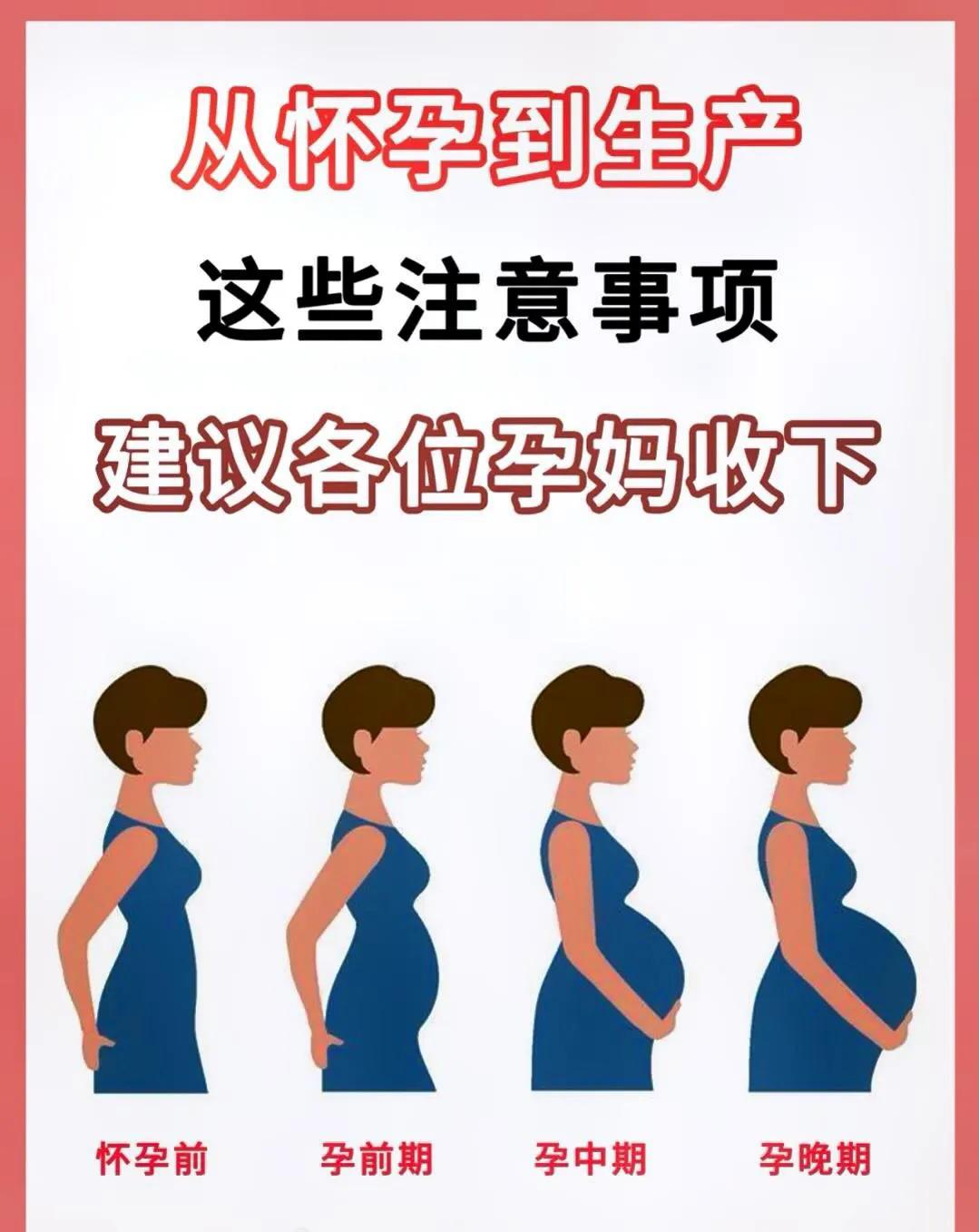 怀孕注意事项和养胎方法,怀孕注意事项大全1-50周