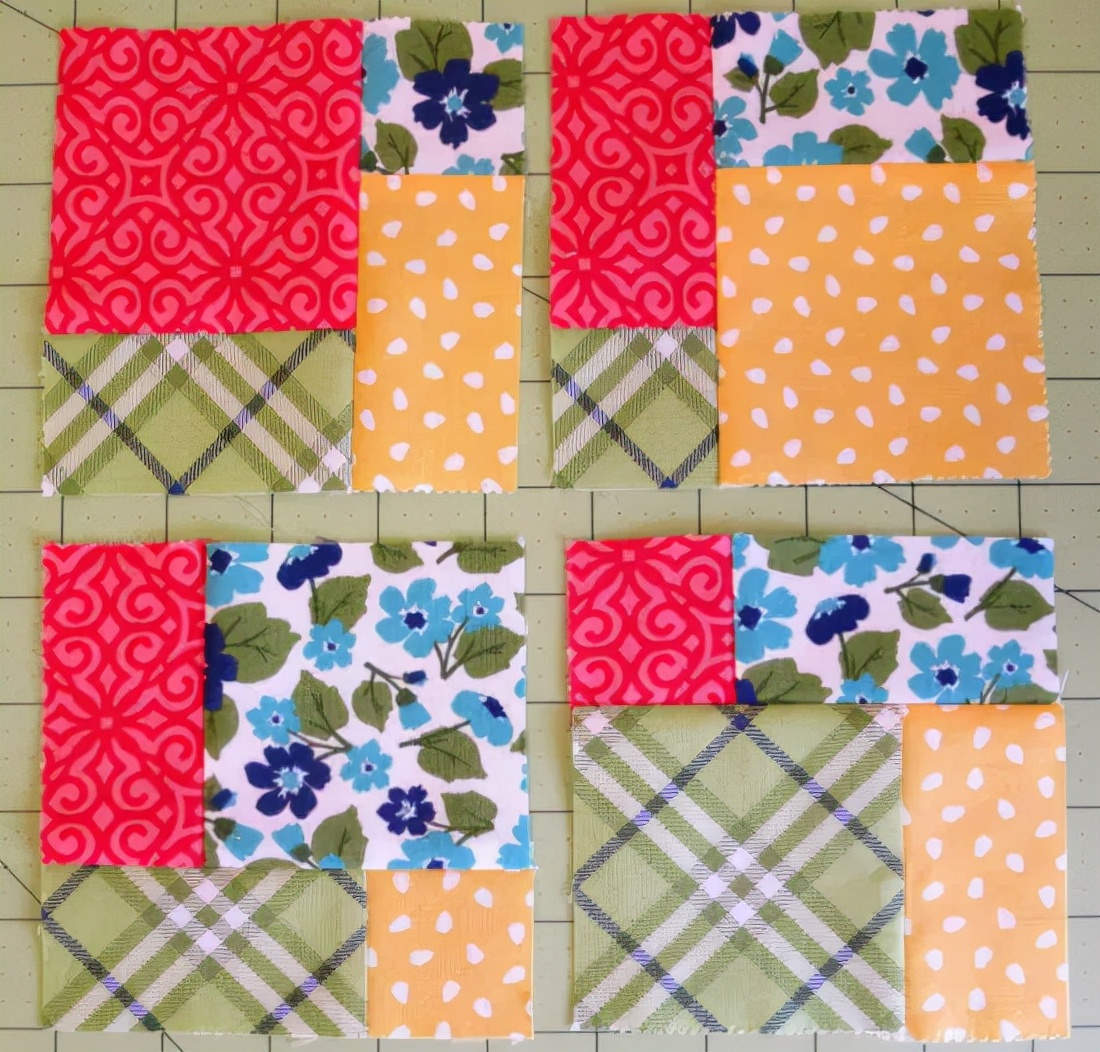 最简单的拼布被的方法,如何用碎布做成成品布