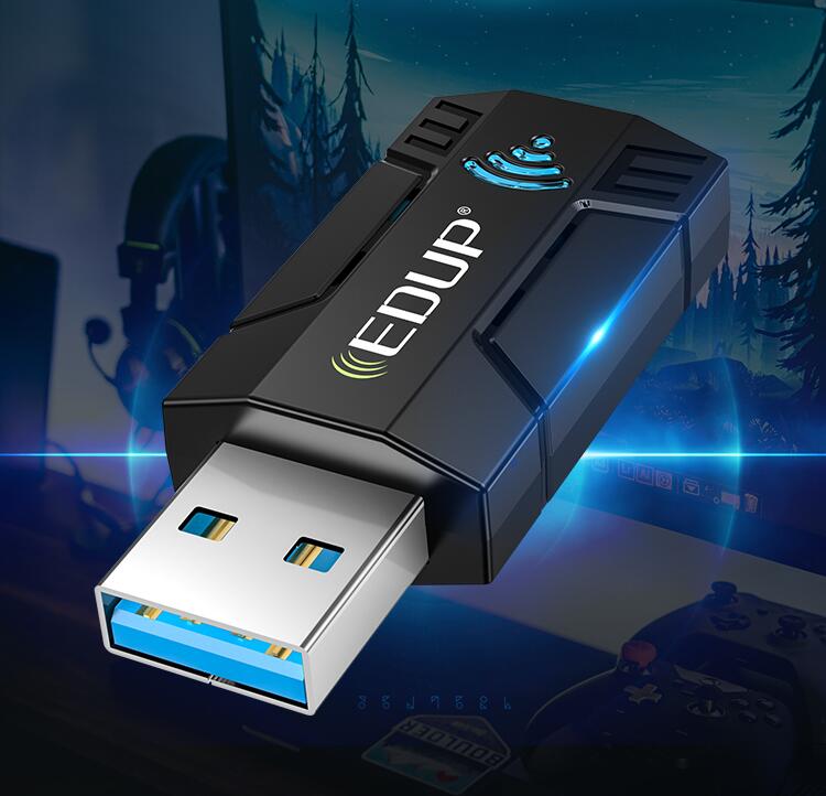 小身材带你飞千兆双频快无止境翼联AC1689GS无线网卡畅玩Wi-Fi