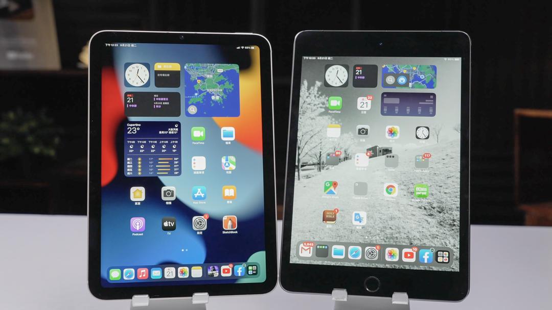 ipadmini6a15处理器的区别,全面屏ipad和非全面屏ipad对比