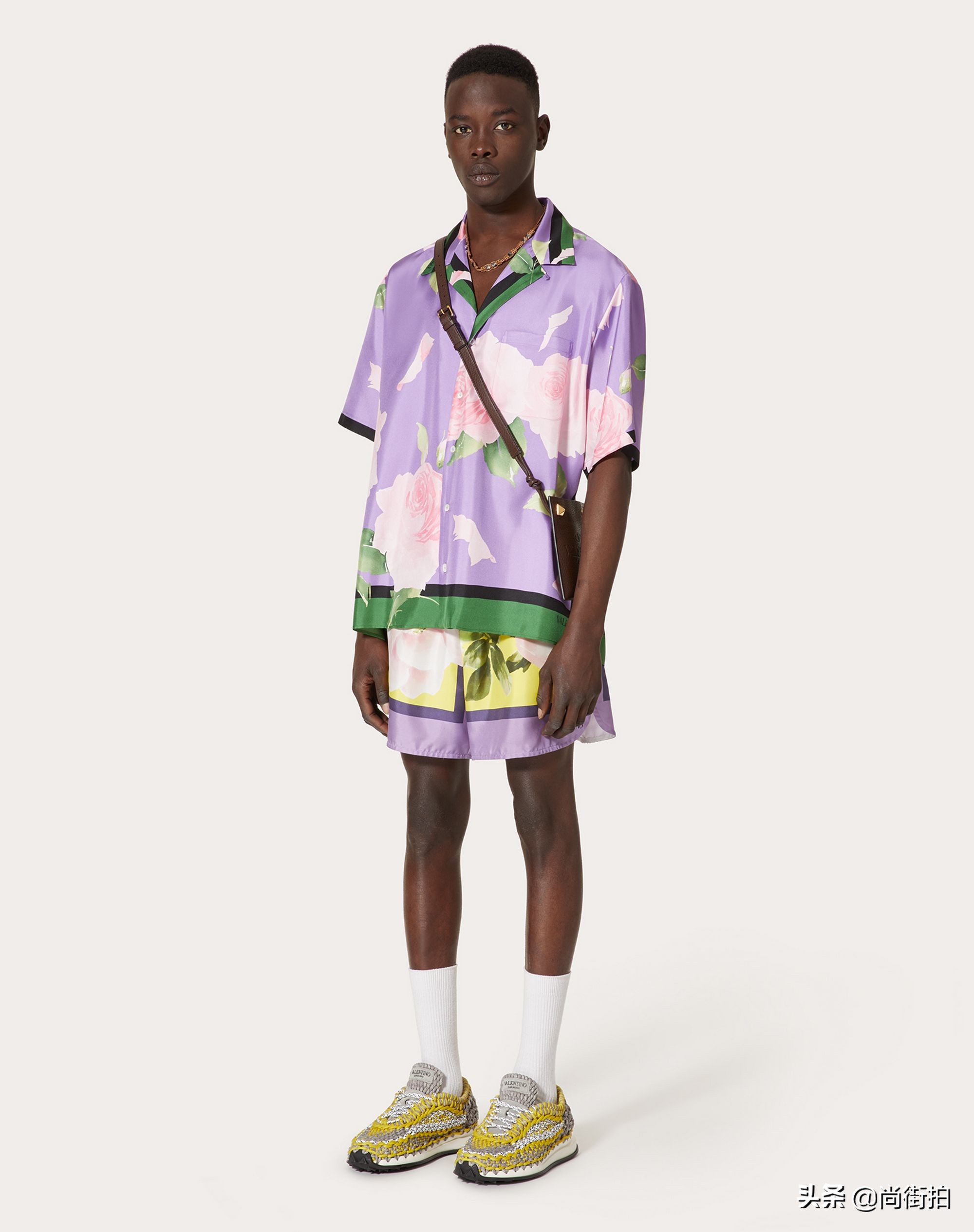 欧美明星条纹衬衫街拍,欧美街拍男衬衫