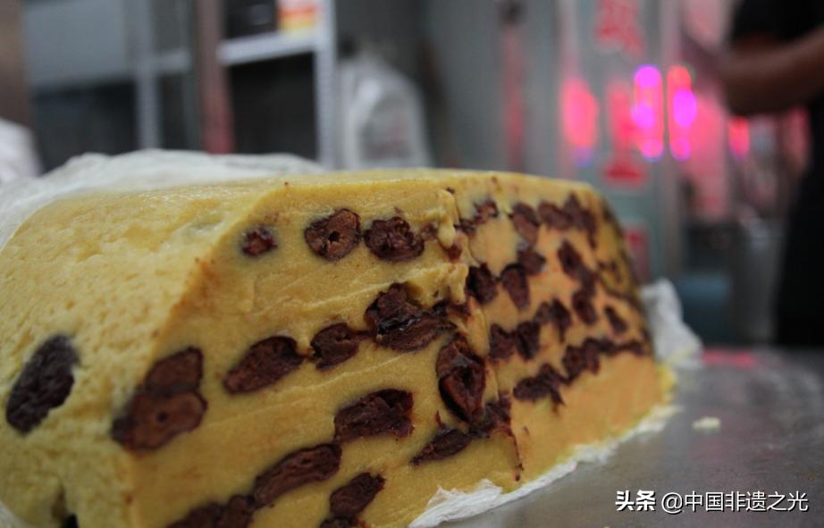 软糯糕点枣糕,京式枣糕