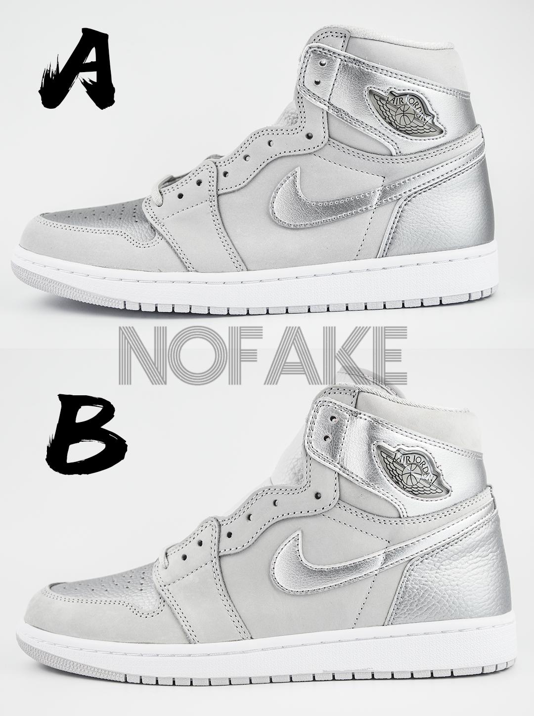 airjordan1真假鉴定,airjordan1分辨真假