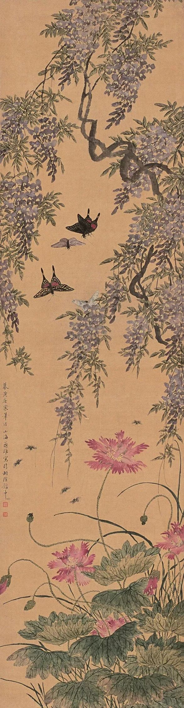 清代花鸟鱼虫画,清代国画名家花鸟鱼虫