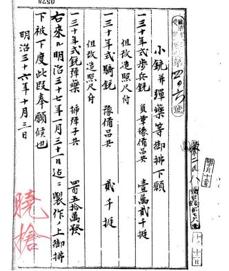 甲午战争中日陆军装备对比,甲午战争中国武器