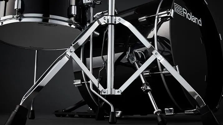 罗兰电鼓音色怎么调,罗兰电鼓使用软音源