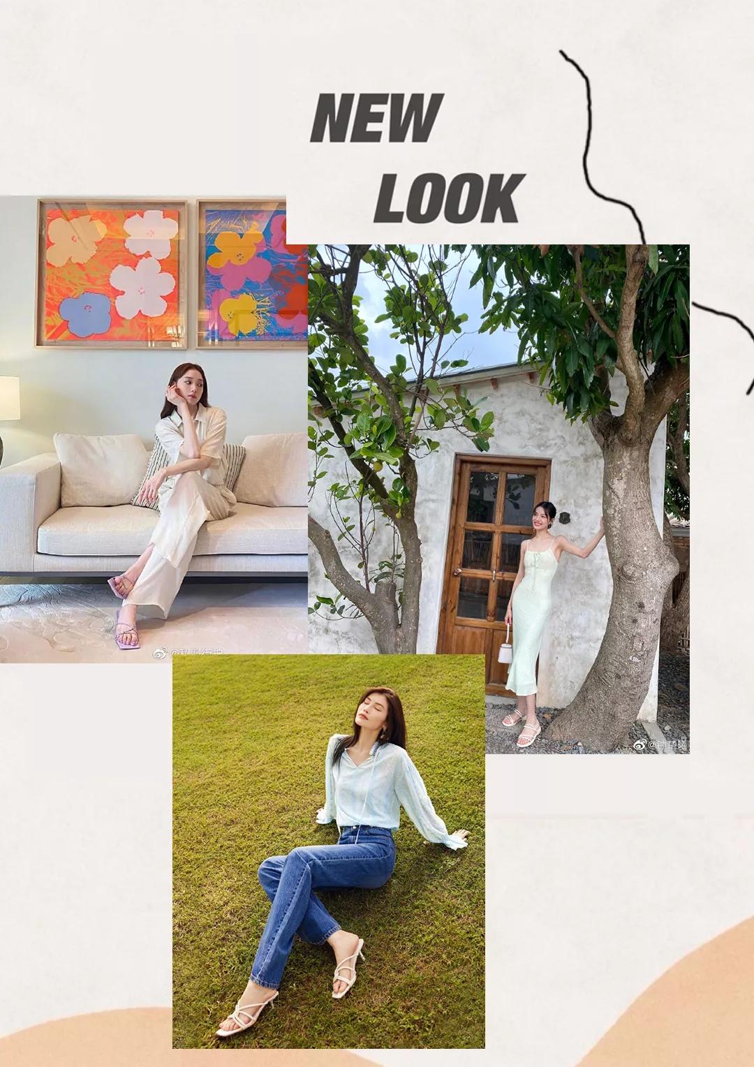 今夏最值得入手的4双网红凉鞋,圆头高跟凉鞋今夏最洋气