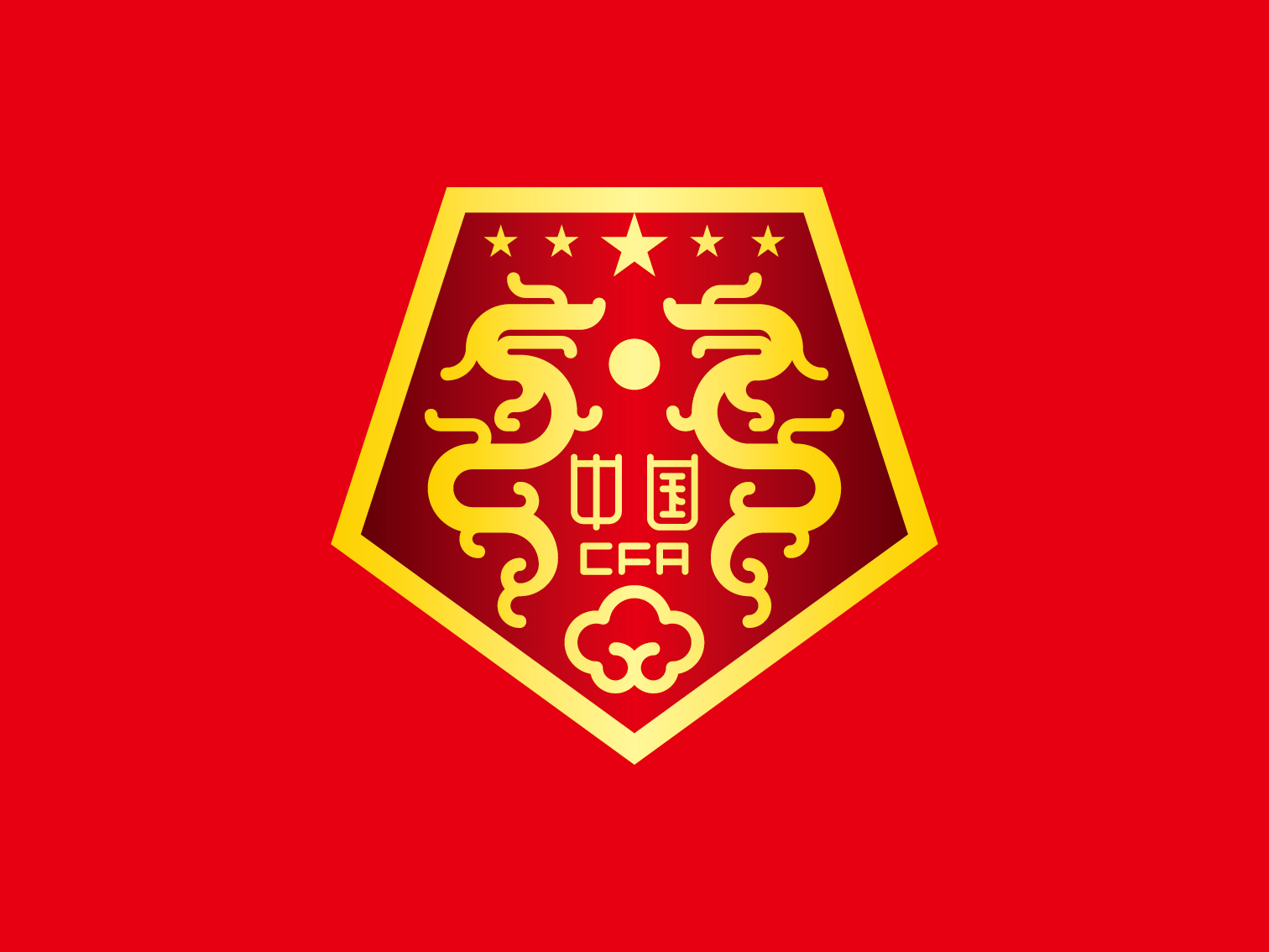 中国国家足球队logo,设计足球队的logo