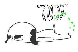 憋着没有放出的屁都去哪了,憋住不放的气都去哪里了