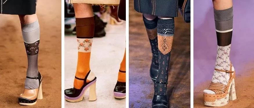 拆开刚买的小腿袜，男朋友特严肃的问：是不是打算饭后去踢个球？