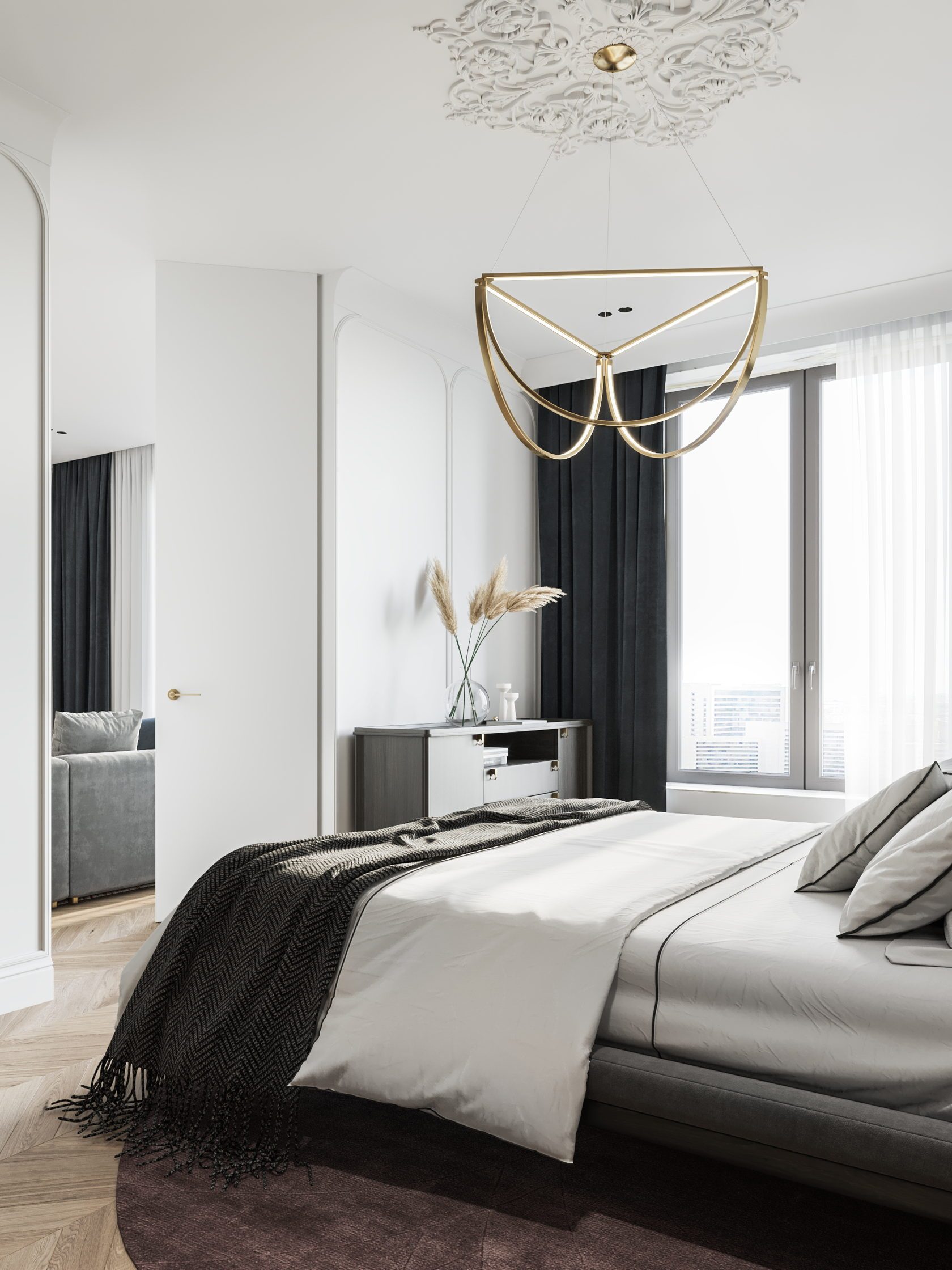 轻奢时尚新中式,轻奢新中式软装