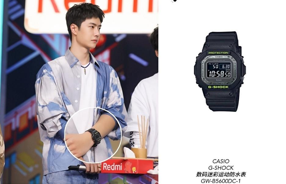 王一博卡西欧代言视频,王一博代言百达翡丽手表吗