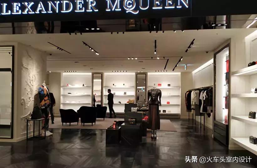 lvgucci等奢侈品门店设计,lv奢侈品店灯光设计