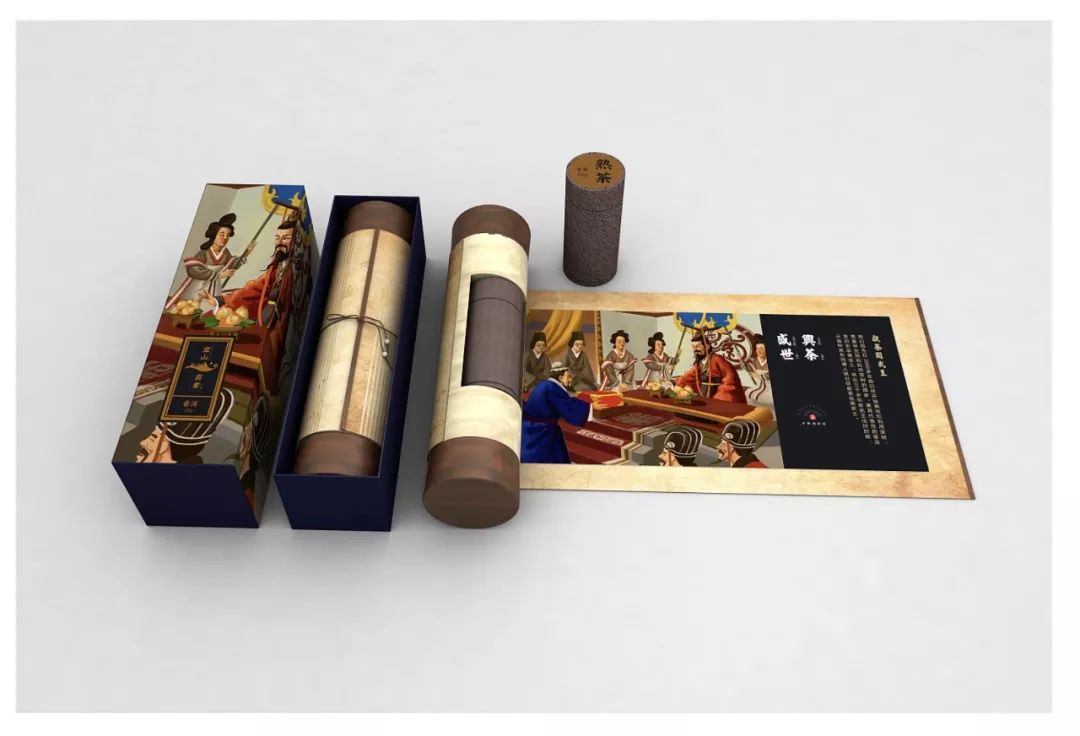 国潮风零食包装设计,极简主义国潮风包装