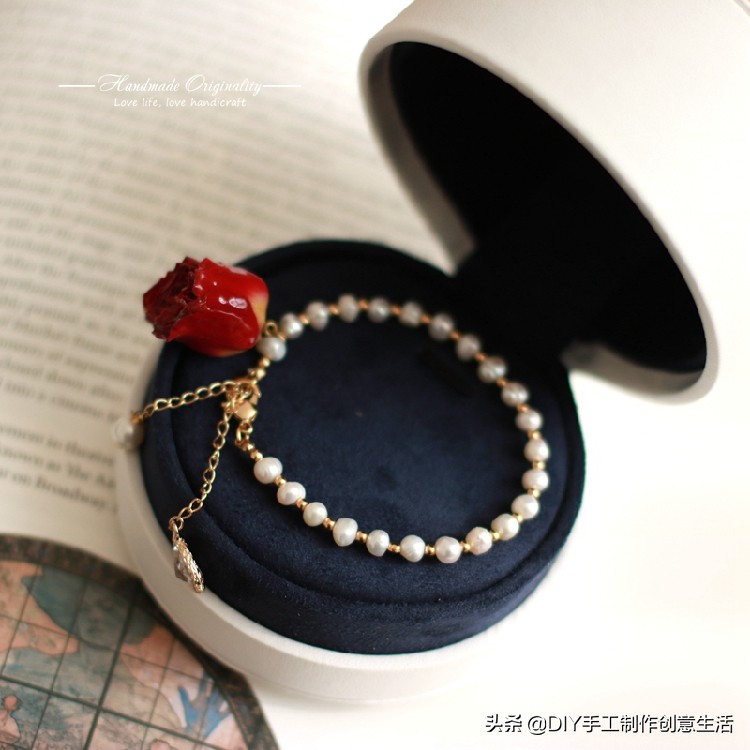 永生花首饰手工diy制作,制作永生花首饰