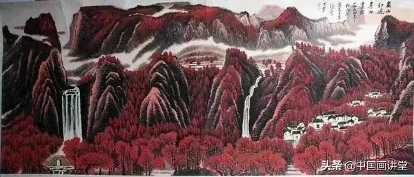 李可染大师解读山水画的技巧,山水画意境李可染讲解视频