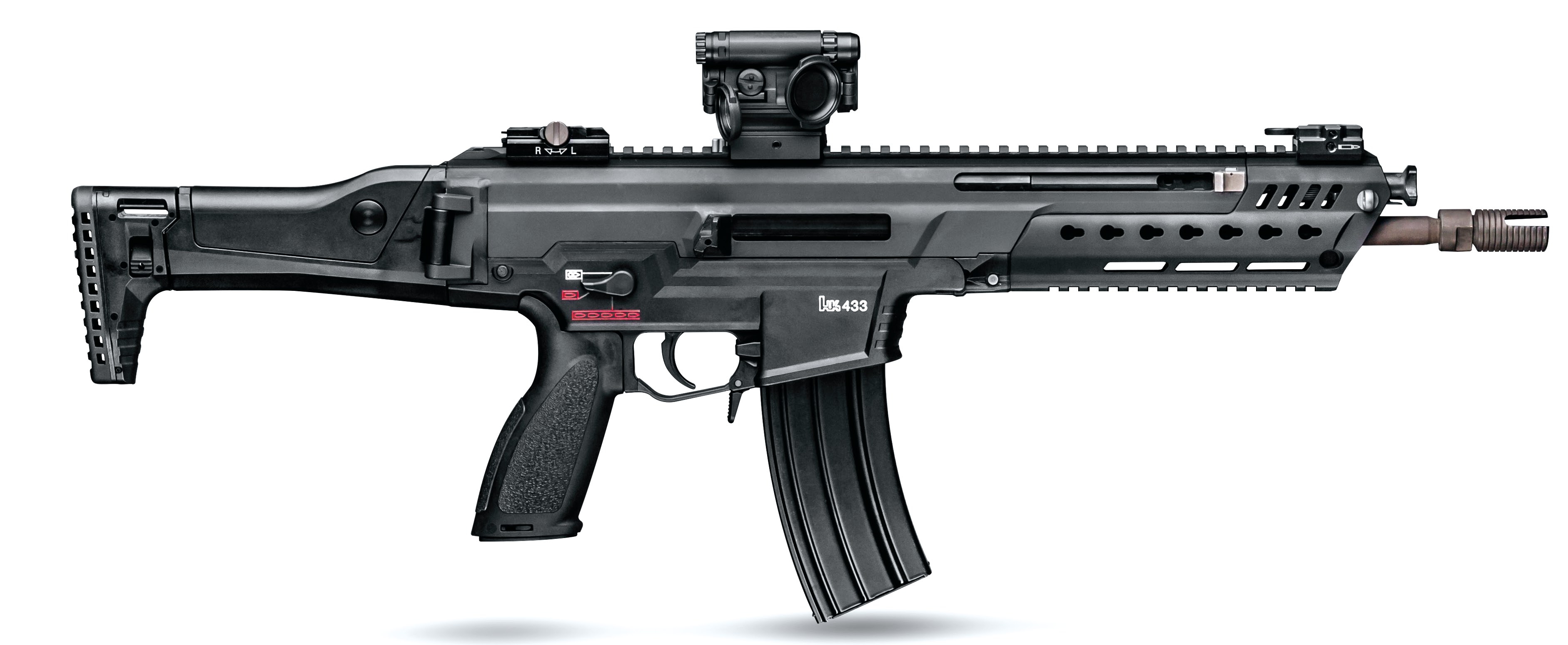 德国新一代步枪选型之谜:HK416/433与MK556比拼