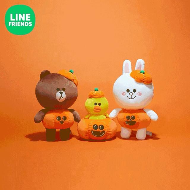 布朗熊可妮兔搞怪版,布朗熊与可妮兔网红打卡