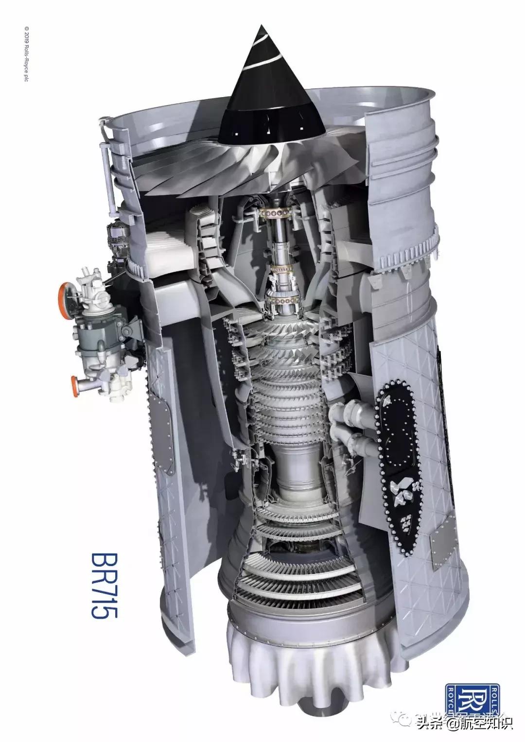 罗尔斯罗伊斯第一具航空发动机,罗尔斯罗伊斯的涡扇发动机