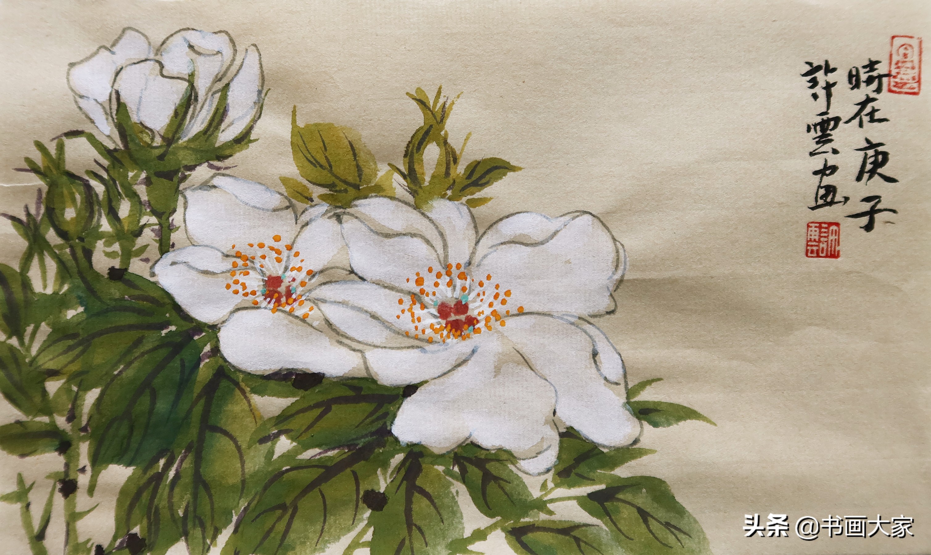 “一笔写出画中意，点墨可生韵中境”妙笔丹青