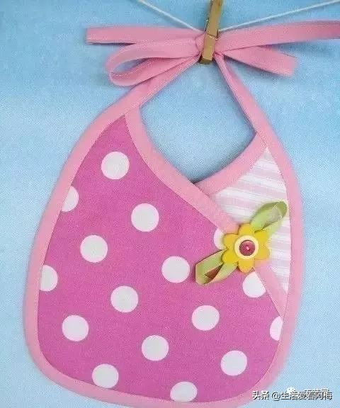 1-3岁宝宝专用围兜有袖子,宝宝布兜制作方法