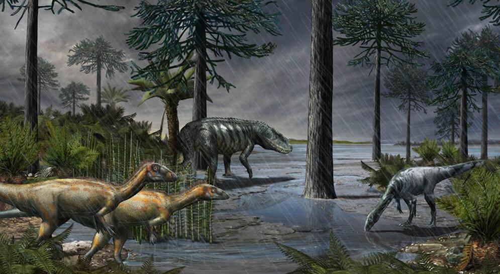 闄嗗湴涓婄殑鍗佸ぇ闇镐富鎭愰緳,鍑犱嚎骞村墠闄嗗湴涓婄殑闇镐富鎭愰緳