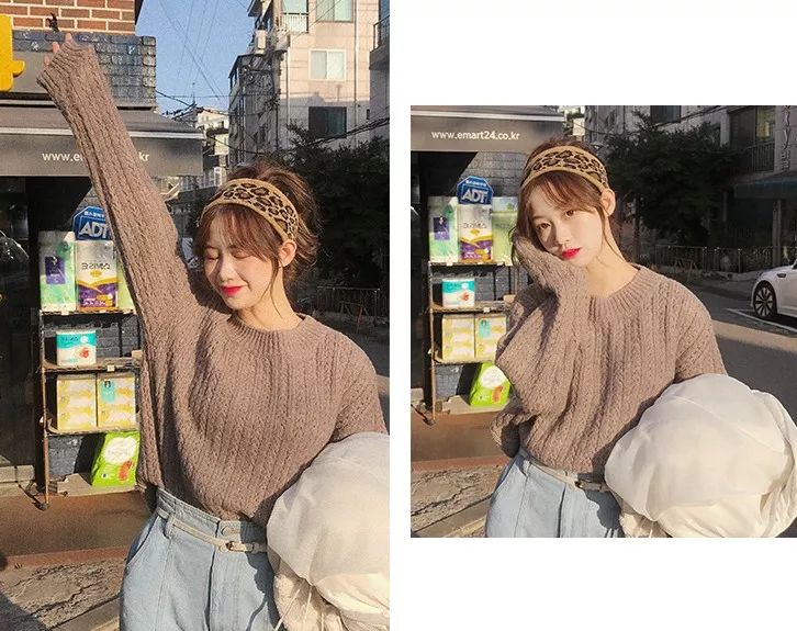 日系春秋毛衣外套,日系个性毛衣外套