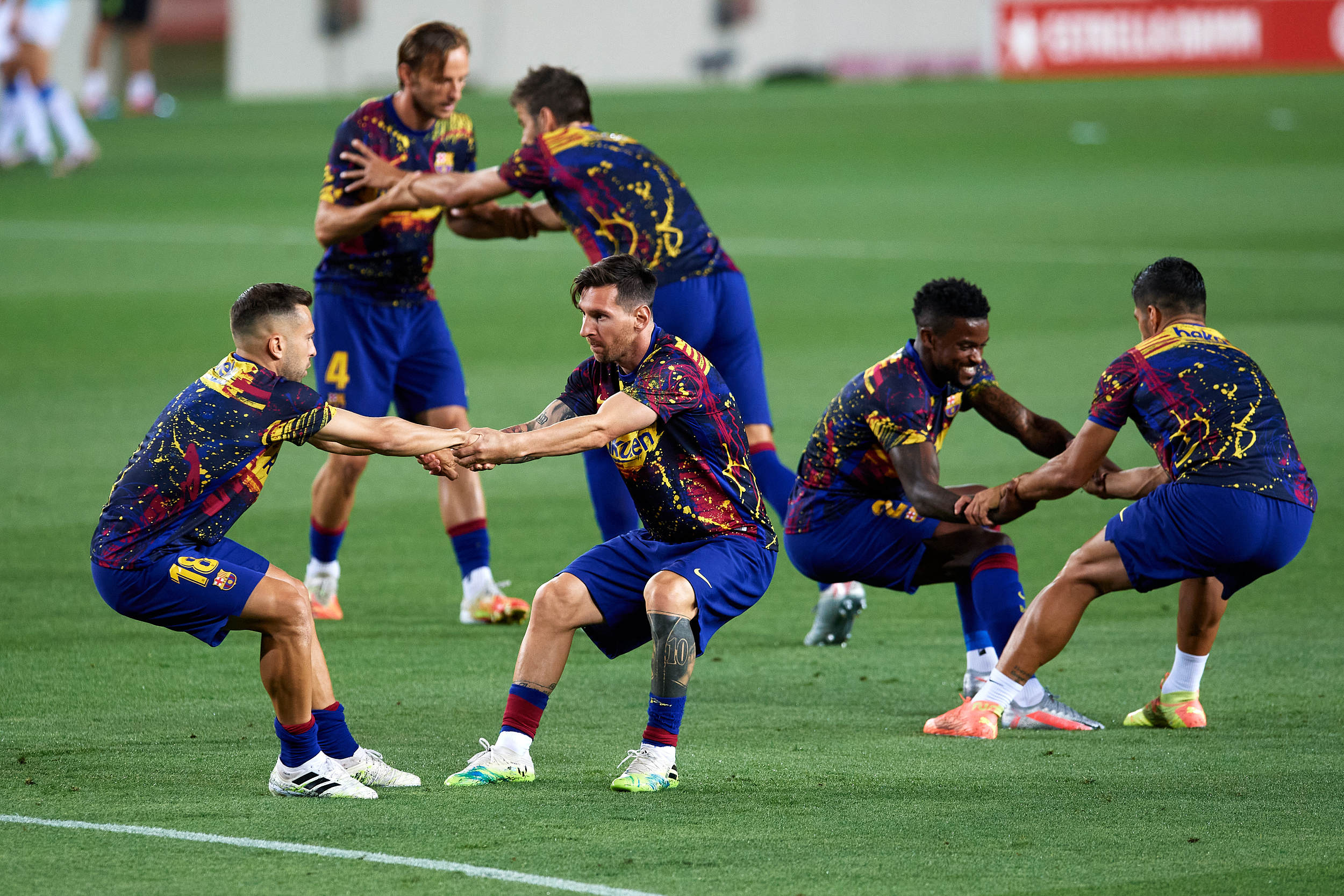 进巴萨,进入青训