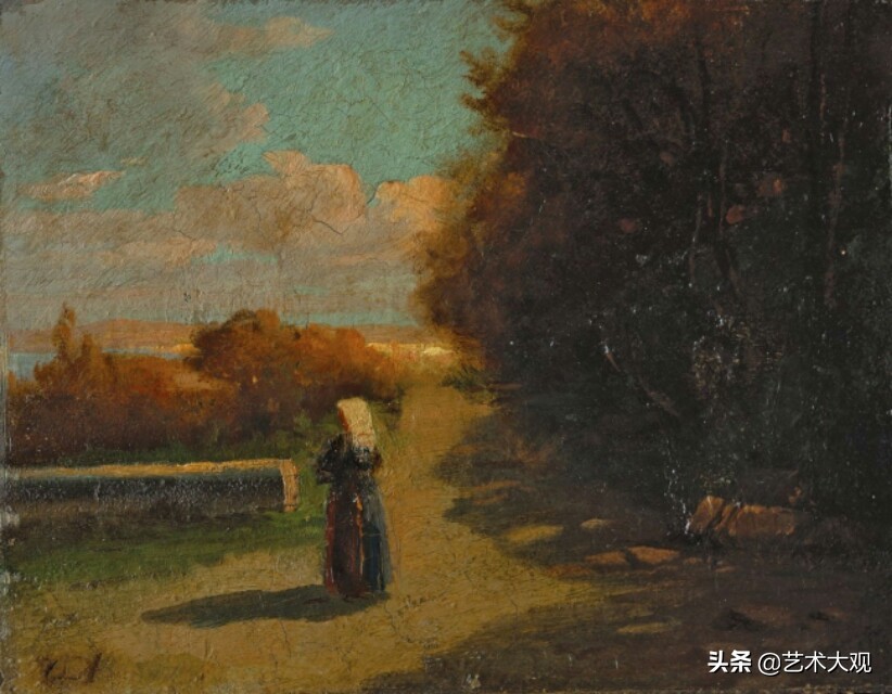 芬兰大师古典风景油画作品欣赏,顶级的欧洲午后阳光风景油画