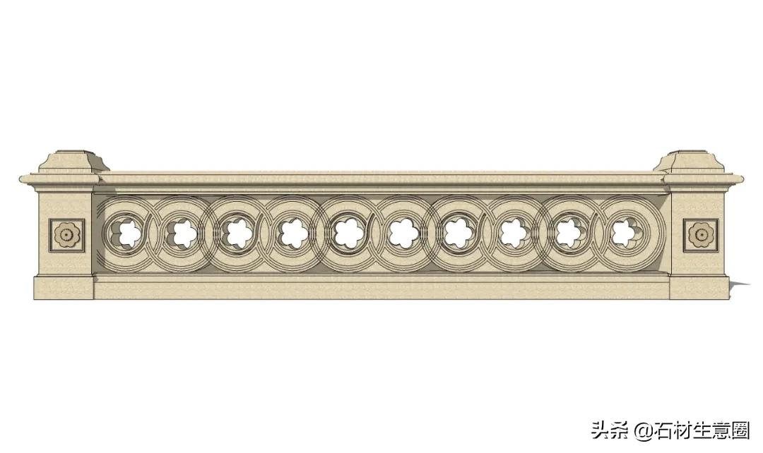 石材栏杆高档,天然石材栏杆样式