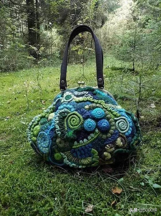 爱尔兰钩花包包,爱尔兰钩花包包图解