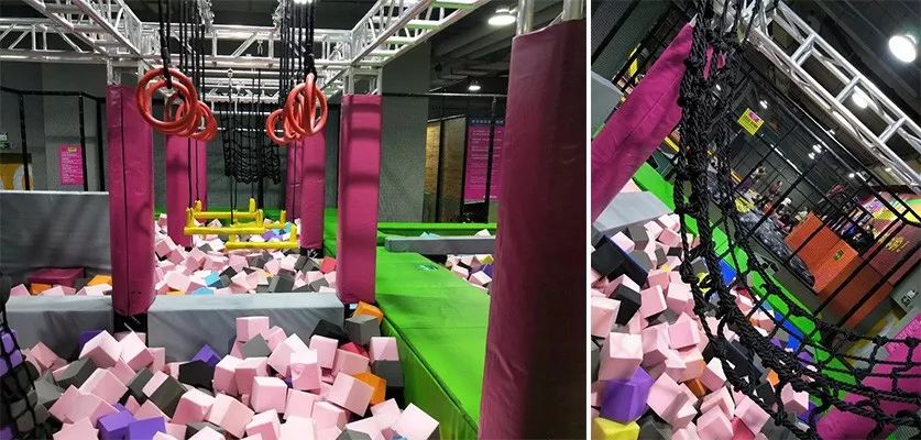 不限时的网红蹦床公园,沉浸式网红蹦床公园