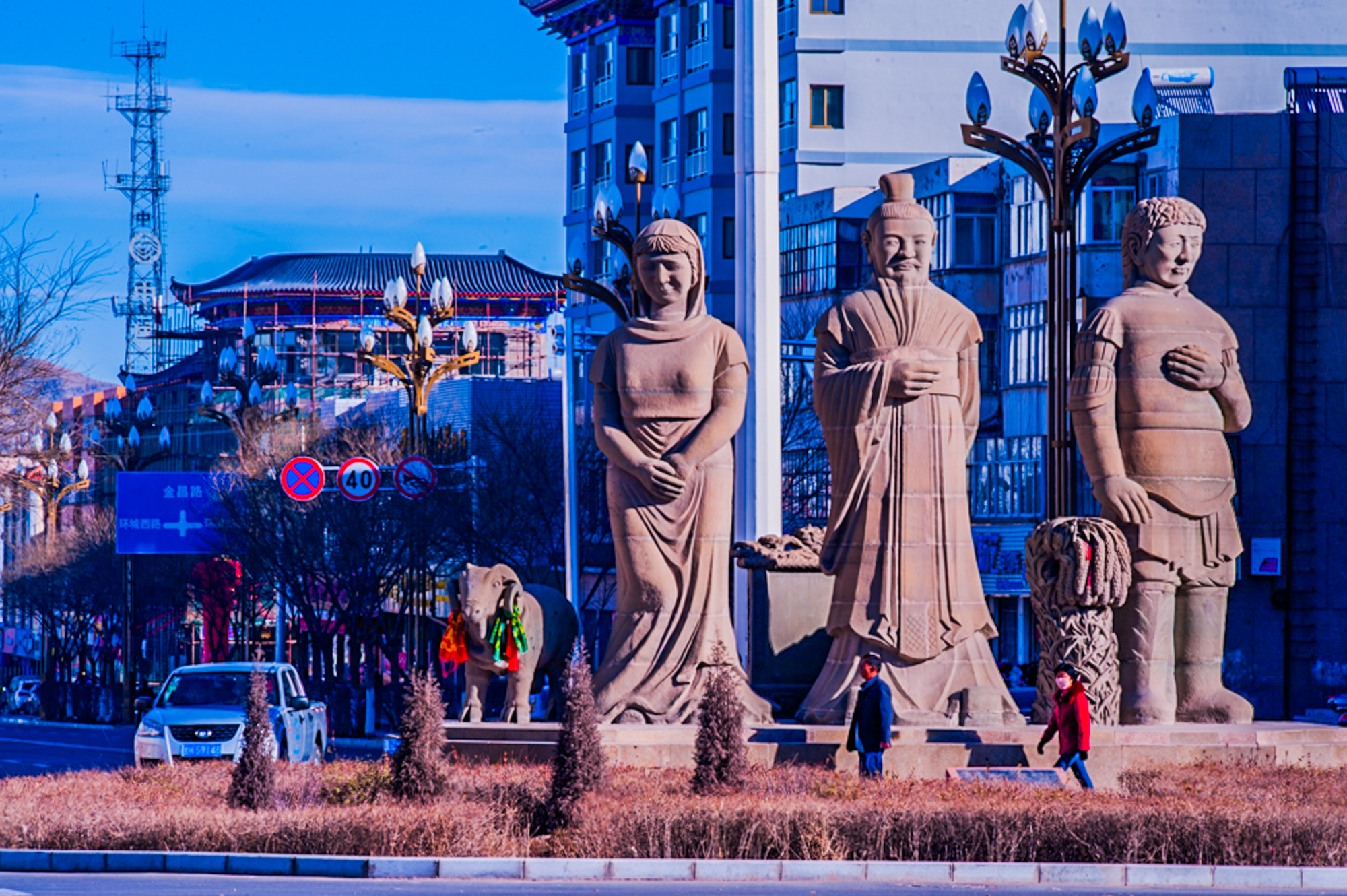 永昌县骊靬石头人来历,甘肃骊靬人真的像外国人吗