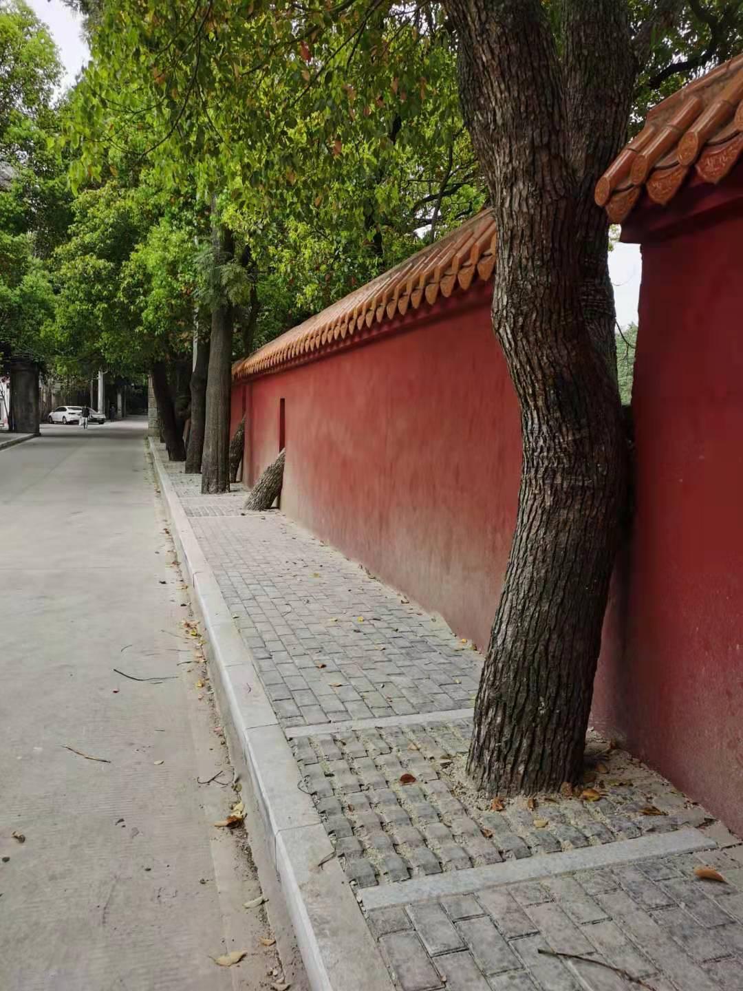 福州西禅寺外景,西禅寺飞檐翘角