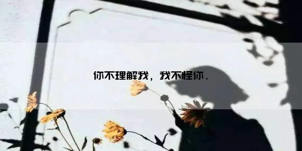 从来没有感同身受这回事,这世界从来没有什么感同身受