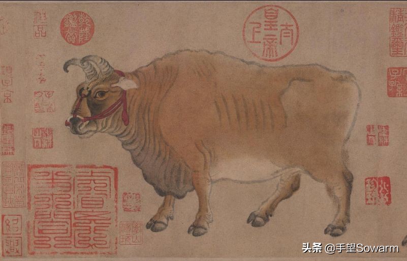 五牛图有没有收藏价值,香港国宝五牛图
