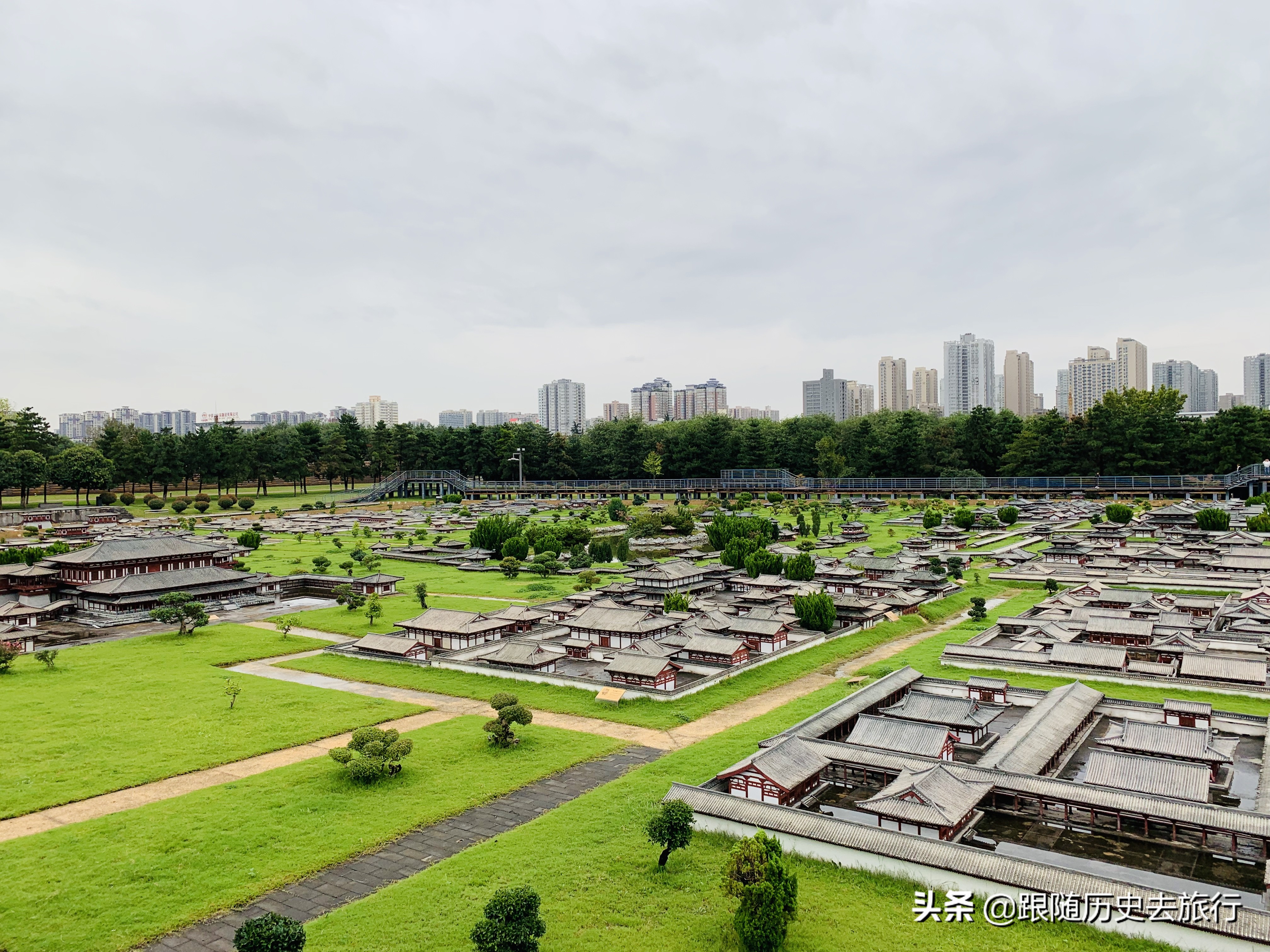 西安大唐皇宫遗址,西安曾经的繁华盛世