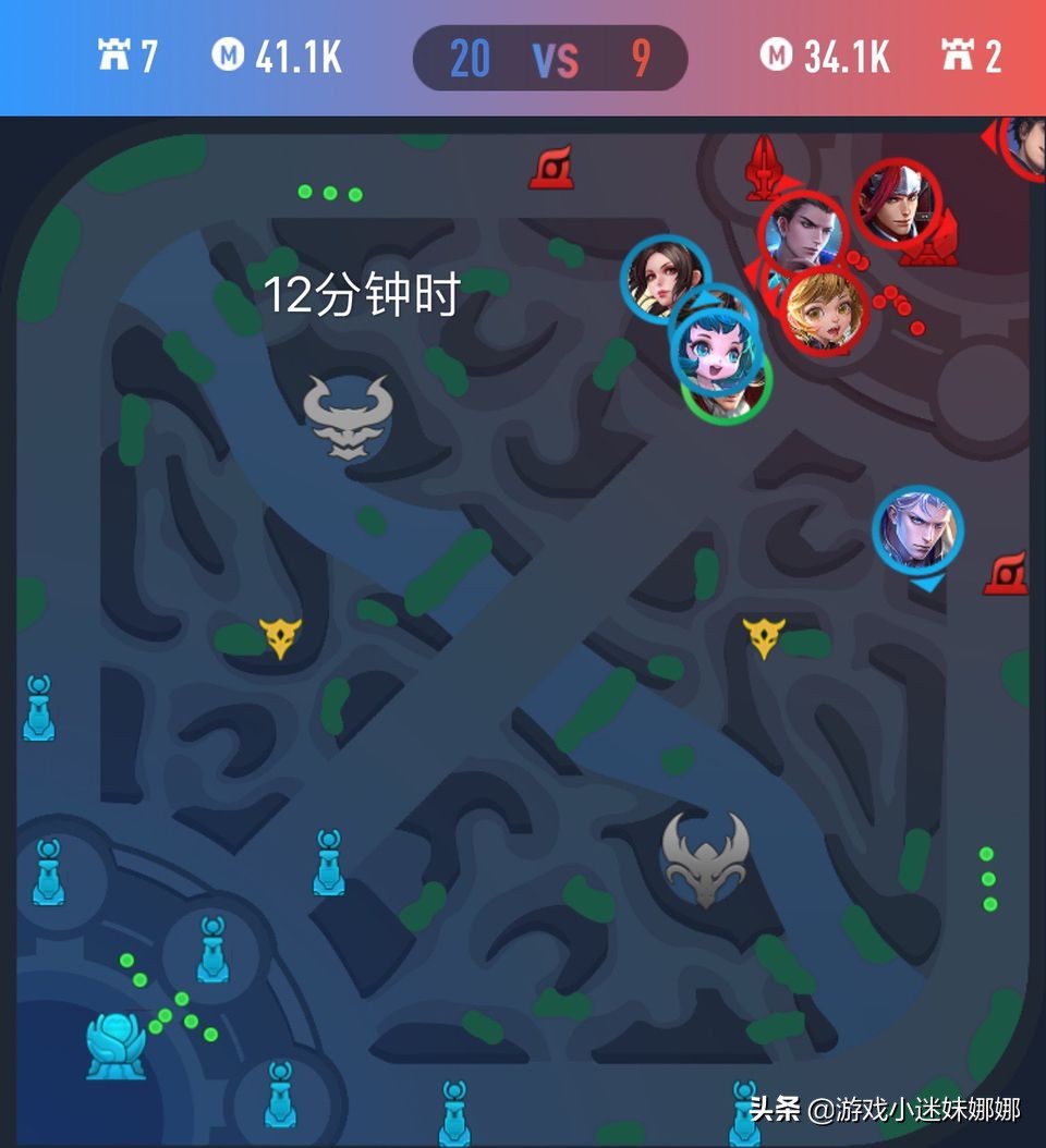 王者荣耀优势局怎么快速结束游戏,王者荣耀逆风局能翻盘的对抗路