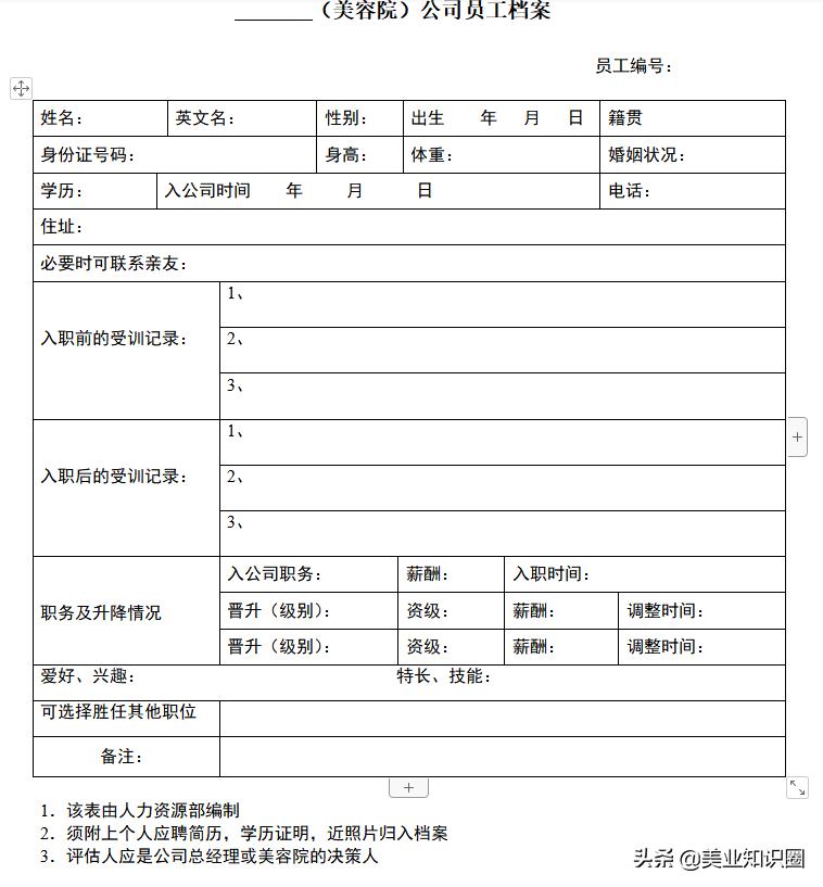 羡慕！就因为这52页超全《美容院管理》手册，小张荣升为店长