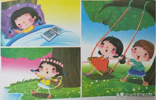 寒假专项训练一二三年级看图写话,开学整理书包看图写话