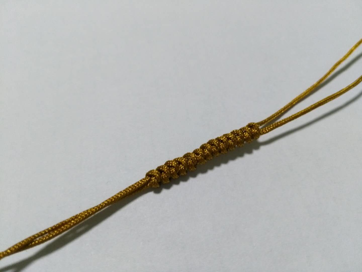 编绳花做法,手绳复杂编织教程