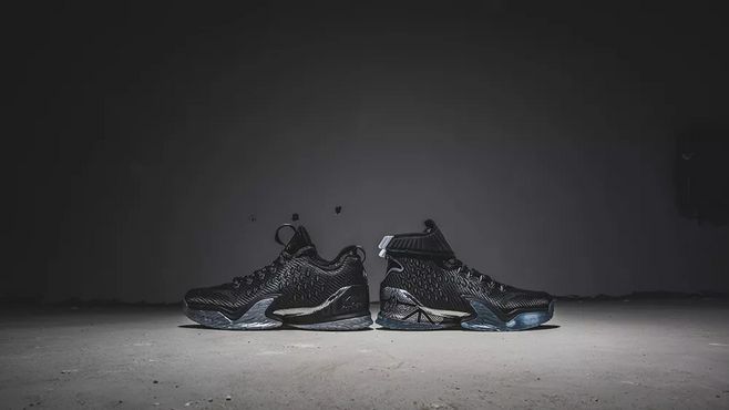 黑豹联名配色篮球鞋,安踏黑豹联名跑鞋