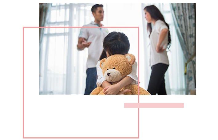 别吵了，孩子都在看着呢！