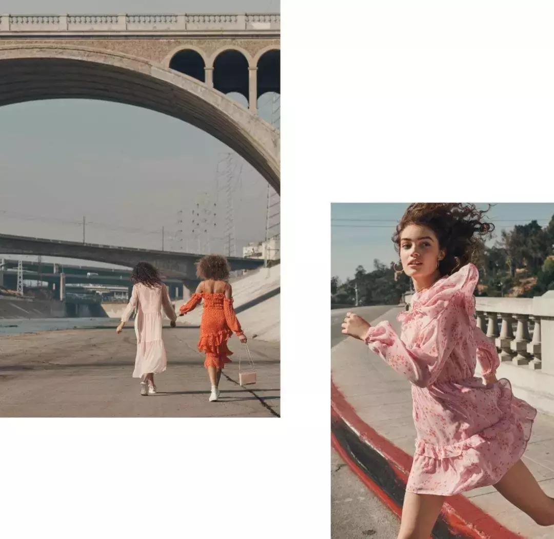 春季碎花裙推荐,玖姿春季碎花裙