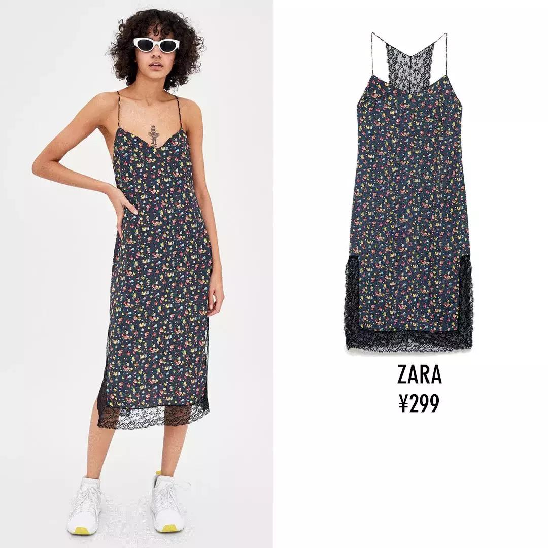 春季碎花裙推荐,玖姿春季碎花裙