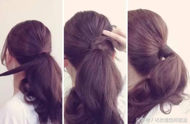 教你怎样盘发,只要方法对努力就不白费