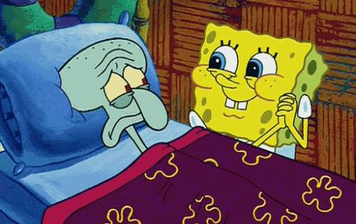 海绵宝宝说你怎么不笑了,海绵宝宝看看以前的你笑得多开心